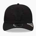 Czapka z daszkiem New Era Tonal Black 9Fifty Stretch Snap Chicago Bulls black 3