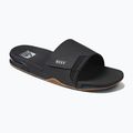 Klapki męskie REEF Fanning Slide black/silver 9