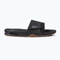 Klapki męskie REEF Fanning Slide black/silver 10
