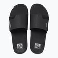 Klapki męskie REEF Fanning Slide black/silver 12