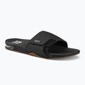 Klapki męskie REEF Fanning Slide black/silver