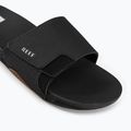 Klapki męskie REEF Fanning Slide black/silver 7