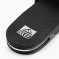 Klapki męskie REEF Fanning Slide black/silver 8