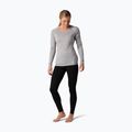 Bluza termoaktywna damska Smartwool Merino 150 Baselayer Boxed light gray heather 5