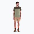 Koszulka trekkingowa męska icebreaker Merino Cool-Lite Sphere III SS Tee Colour Block lichen/loden 2
