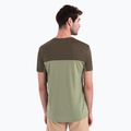 Koszulka trekkingowa męska icebreaker Merino Cool-Lite Sphere III SS Tee Colour Block lichen/loden 3