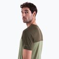 Koszulka trekkingowa męska icebreaker Merino Cool-Lite Sphere III SS Tee Colour Block lichen/loden 4