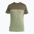Koszulka trekkingowa męska icebreaker Merino Cool-Lite Sphere III SS Tee Colour Block lichen/loden 7