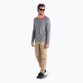 Longsleeve trekkingowy męski icebreaker Merino 125 Cool-Lite Sphere III Tee metro heather 5