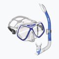 Zestaw do snorkelingu Mares Ridley blue/white/clear