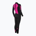 Pianka triathlonowa damska Zoggs Ow Multix Vl 2,5 mm black/pink 2