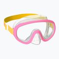 Zestaw do snorkelingu dziecięcy Mares Combo Jelly pink/yellow/clear 2
