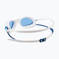 Okulary do pływania Zoggs Tiger white/blue/tint blue 4