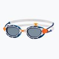 Okulary do pływania Zoggs Predator Polarized blue/ white/ polarized smoke