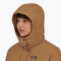 Płaszcz puchowy damski Patagonia Downdrift Parka nest brown 3