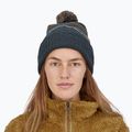 Czapka zimowa Patagonia Powder Town Beanie fitz roy stripe knit/smolder blue 2