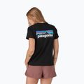 Koszulka damska Patagonia P-6 Logo Responsibili-Tee black 2