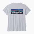 Koszulka damska Patagonia P-6 Logo Responsibili-Tee white 4