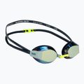 Okulary do pływania TYR Blackops 140 Ev Racing Mirrored gold/navy/yellow