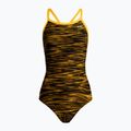 Strój pływacki jednoczęściowy damski TYR Fizzy Diamondfit black/gold