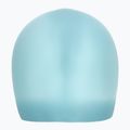 Czepek pływacki TYR Long Hair Wrinkle Free Silicone light blue 2