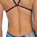 Strój pływacki jednoczęściowy damski TYR Durafast Elite Riptidal Cutoutfit teal/orange 7