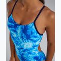 Strój pływacki jednoczęściowy damski TYR Durafast Elite Azultec Cutoutfit ocean blue 5