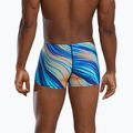 Bokserki pływackie męskie TYR Durafast Elite Riptidal Square Leg teal/orange 2