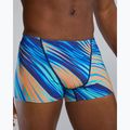 Bokserki pływackie męskie TYR Durafast Elite Riptidal Square Leg teal/orange 5