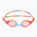 Okulary do pływania dziecięce TYR Swimple Tie Dye Non-Mirrored pink/orange/yellow 2