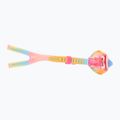 Okulary do pływania dziecięce TYR Swimple Tie Dye Non-Mirrored pink/orange/yellow 3