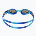Okulary do pływania dziecięce TYR Swimple Tie Dye Mirrored blue/multi 4
