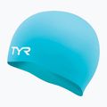 Czepek pływacki dziecięcy TYR Wrinkle-Free Silicone turquoise