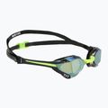Okulary do pływania TYR Tracer-X Elite Racing Mirrored black/lime