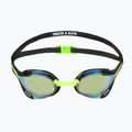 Okulary do pływania TYR Tracer-X Elite Racing Mirrored black/lime 2