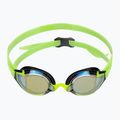 Okulary do pływania TYR Stealth-X Performance Mirrored electro lime 2