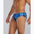 Slipy do pływania męskie TYR Durafast Elite Waveform Brief blue 4