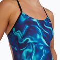 Strój pływacki jednoczęściowy damski Tyr Durafast Elite Waveform Cutoutfit blue/green 6