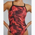Strój pływacki jednoczęściowy damski Tyr Durafast Elite Waveform Diamondfit red 5