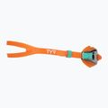 Okulary do pływania dziecięce TYR Swimple Metallized orange/multi 3
