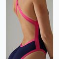 Strój pływacki jednoczęściowy damski TYR Durafast Elite Wide Strap Openbackfit navy/pink 8