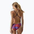 Strój pływacki jednoczęściowy damski Tyr Cutoutfit Hodori orange/purple 2
