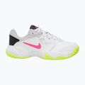 Buty do tenisa dziecięce Nike Court Lite 2 Jr white/hot lime/grey fog/laser fuchsia