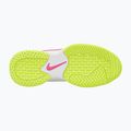 Buty do tenisa dziecięce Nike Court Lite 2 Jr white/hot lime/grey fog/laser fuchsia 3