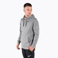 Bluza męska Nike Therma Hoodie dark grey heather/black