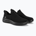 Buty damskie SKECHERS Go Walk Arch Fit Iconic black 4