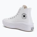 Trampki damskie Converse Chuck Taylor All Star Move Platform Leather white 3