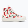 Trampki damskie Converse Chuck Taylor All Star Lift Platform Cherries Hi A08096C egret/red/green 2