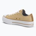 Trampki damskie Converse Chuck Taylor All Star Lift Platform Herringbone Stripe utility sunflower/trek tan 3