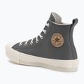 Trampki damskie Converse Chuck Taylor All Star EVA Lift Platform Leather sharkskin/warm quarry/egret 3
